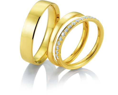 Trauring, Traumring_Galerie, Weißgold, Rotgold, 750/-, 585/-