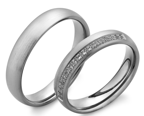 Trauring, Traumring_Galerie, Weißgold, Rotgold, 750/-, 585/-, Carbon, Tantal